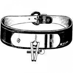 Sklar Jefferson Leather Headband - HEADBAND, JEFFERSON, LEATHER, W/PAD, 1 1/2" - 73-1015