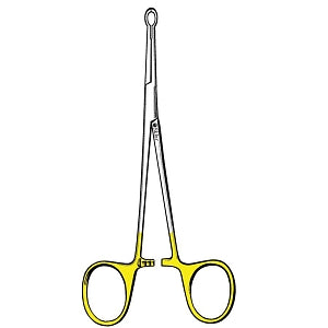 Sklar Vasectomy Fixation Forceps - Vasectomy Fixation Forceps, 5-3/4" with Oval - 85-6223