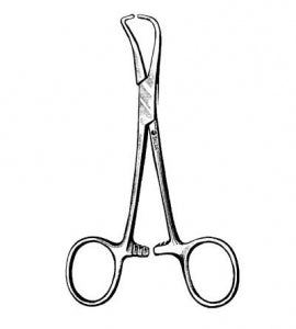 Sklar Textor Vasectomy Clamps - Textor Vasectomy Clamp, 5-1/2" - 85-6555