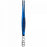 Sklar Blue Serrated Stainless Steel Thumb Dressing Forceps - FORCEP, DRESSING, BLUE, STRAIGHT, 10" - 91-5422