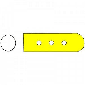 Sklar SklarTip Vented Instrument Protect - PROTECTOR, VENTED TIP 100 YELLOW - 96-1402