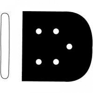 Sklar SklarTip Vented Instrument Protect - COVER, VENTED TIP COVER 100 BLACK - 96-1412