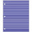 Sklar ID Sheet Tapes - Instrument ID Sheet Tape, Blue - 96-1845