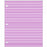 Sklar ID Sheet Tapes - Instrument ID Sheet Tape, Lavender - 96-1851