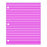 Sklar ID Sheet Tapes - Instrument ID Sheet Tape, Pink - 96-1853