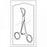 Sklar Econo Sterile Lorna Edna Towel Clamp - Econo Sterile Lorna Edna Towel Clamp, 3.5", Curved - 96-2529