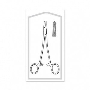 Sklar Econo Sterile Mayo-Hegar Needle Holder b - Sterile Mayo-Hegar Needle Holder, 6" - 96-2594
