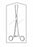 Sklar Econo Sterile Schroeder Tenaculum Forceps - Disposable Tenaculum Forceps, 9.5" - 96-2624