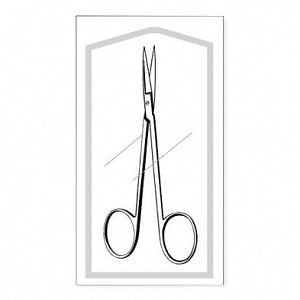 Sklar Econo Sterile Iris Scissors - Sterile Iris Scissors, Straight, 4.5" - 96-2650