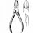 Sklar Nail Nipper - Concave Blade Nail Nipper, 4.5", Folding Spring - 97-1145