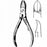 Sklar Nail Nipper - Concave Blade Nail Nipper, 4.5", Folding Spring - 97-1146
