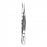 Sklar Merit Plain Splinter Forceps - Splinter: Merit Plain Fine-Point Stainless Steel Splinter Forceps, 4" L - 97-790