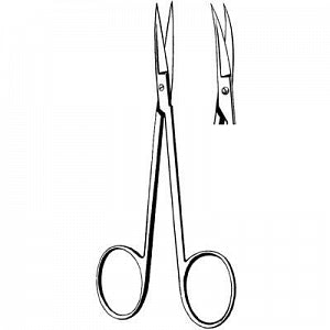 Sklar Merit Iris Scissors - SCISSORS, MERIT, IRIS, CURVED, 4 1/2" - 98-109
