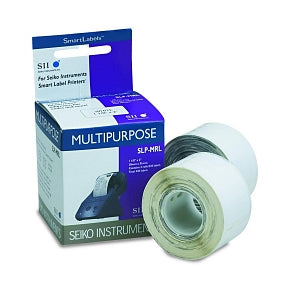 Seiko Instruments Inc. Multipurpose Label - White 1-1/8" x 2" All-Purpose Label for Seiko Smart Label Printers - SLP-MRL