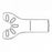 Stryker Micro Oscillating and Sagittal Saw Blade - Long-Narrow Blade, 25 mm x 5.5 mm - 2296-033-414