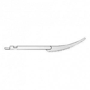 Stryker Reciprocating Saw Blades - Reciprocating Saw Blade, Vertical, 0.015 mm Thick, 40.5 mm x 0.38 mm - 5100-137-020