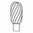 Stryker Barrel Burs - Sterile Barrel Bur, Long, 6.0 mm Head Diameter - 5130-017-060