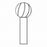 Stryker Round Fluted Bur - Round Fluted Bur Medium, 7.0 mm - 5220-010-070