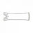 Stryker Saw Blades - Long Wide Blade, 34.5 mm x 13 mm - 5400-003-106