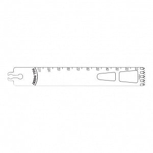 Stryker Sagittal Saw Blades - Sagittal Saw Blade, Sterile, 18 mm x 1.27 mm x 110 mm - 6118127110