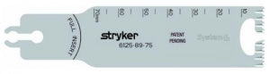 Stryker Sagittal Saw Blades - Sagittal Saw Blade, 25 mm x 1.19 mm x 90 mm - 6125-119-090
