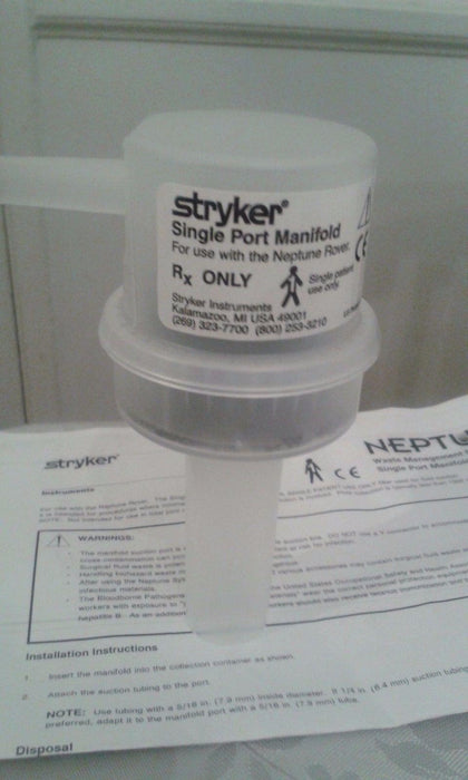 NEPTUNE 2 Single Port Manifold by Stryker
