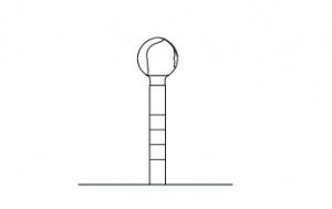 Stryker Precision Round Burs - Precision Round Bur, 6.0 mm - 5820009060