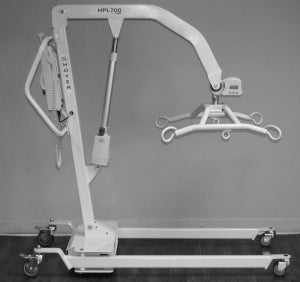 Joerns Healthcare Hoyer Power Lift with Scale - Hoyer Power Lift Scale for HPL700 Lift - HPL700WSC