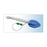 Salter Labs Laryngeal Inflation Masks - Silicone / Wire Laryngeal Mask with Inflation Syringe, Size 2 - 1037220