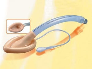Salter Labs Silicone Laryngeal Airway Masks - Silicone and Wire Laryngeal Mask Airway, Size 2 - 1039020