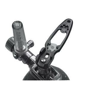 Salter Labs Cylinder Wrenches - Cylinder Wrench, Plastic, with Security Cord, CGA-870 - 1249C-0-50