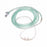 Salter Labs Divided Cannulas - Divided Capnography Cannula, Adult, Male Luer Style, 7' O2 Tube, 2' Pigtail CO2 Tube - 4950-7-7-25