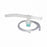 Salter Labs 8900 Series Small Volume Jet Nebulizers - Nebulizer Kit with Nebulizer with Anti-Drool "T" Mouthpiece, 6" Reservoir Tube and 7-ft. Supply Tube - 8900TG-7-50