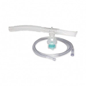 Salter Labs 8900 Series Small Volume Jet Nebulizers - Nebulizer Kit with Anti-Drool T Mouthpiece, 6" Reservoir Tube and 7' Supply Tube - 8900TG-7-50