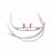 Salter Labs Divided Cannulas - Divided Capnography Cannula, Adult, Male Luer Style, 14' O2 Tube, 14' CO2 Tube - 4950-14-14-25