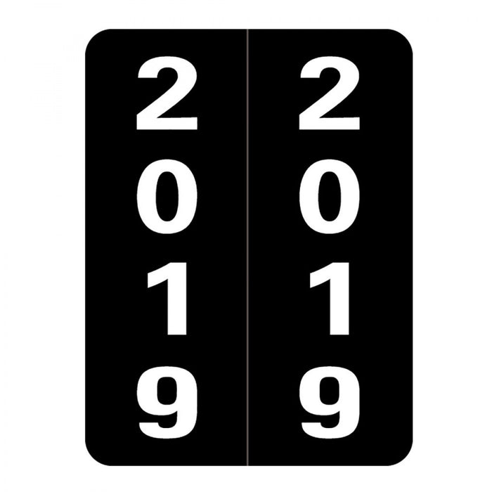 Color: Black Dimensions: 1-1/2" X 2" Before Folding Permanent Adhesive Quantity: 500/Roll
