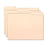 Smead Letter Size 1/3 Cut Interior File Folders - Interior File Folders, 11 pt. Stock, 1/3 Cut Top Tab, Letter, Manila, 100/Box - 10230