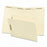 Smead Fastener Folders with Reinforced Tabs - Manila Letter-Sized Straight-Cut Top Tab Folders with Two Fasteners - 14513