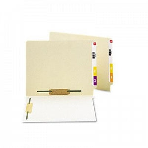 Smead End Tab Folders - Manila Letter-Sized Folders with Fasteners on ...
