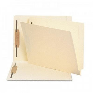 Smead End Tab Folders - Manila Letter-Sized End Tab Folders with Two Fasteners - 34125