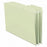 Smead FasTab Hanging File Folder - FasTab Hanging Folders, Letter, 1/3 Tab, Moss - 64082