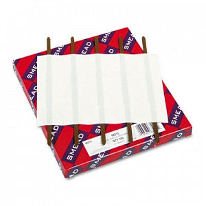 Smead Manufacturing Co. Self-Adhesive Reinforced Metal Fastener - 2" Capacity Self-Adhesive Reinforced Metal Folder Fasteners - 68215