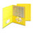 Smead Two-Pocket Folders with Business Card and DVD Slots - Yellow Standard 2-Pocket Folders with Business Card and CD / DVD Slots, Letter Size - 87862