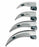 SunMed Disposable LED Macintosh Blades - Disposable LED Macintosh Blade, Large Adult, Size 4 - 5-5132-04