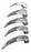 SunMed F / O Macintosh German Profile Blades - BLADE, F / O, G-MAC, SZ 1, INFANT, GREENLINE - 5-5272-01
