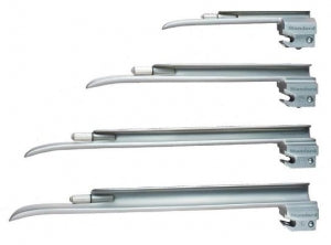 SunMed English Profile Miller Blades - BLADE, LARYNGOSCOPE, MILLER, ENGLISH, SZ 0 - 5-5861-00