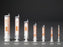 NeoMed, Inc. Clear Oral Syringes with Orange Gradient Markings - Oral Syringe, Clear, 1 mL - BC-S1EO