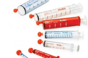 NeoMed, Inc. Clear Oral Syringes with Orange Gradient Markings - Oral ...
