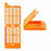 Simport UNISETTE Tissue Cassettes for Primera Printers - CASSSETTES, TISUE, UNISETTE, ORANGE, 1500/CS - M405-11