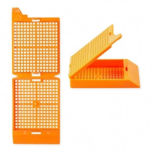 Simport UNISETTE QuickLoad Biopsy Cassettes - CASSSETTES, TISUE, UNISETTE, ORANGE, 1500/CS - M406-11